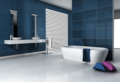 Salle de bain lumineuse - Salle de bain rénovée où l'espace, la sobriété et le choix limité de couleurs transforment le rêve en réalité. Travaux de construction de salle de bain effectués à Saint-Lambert sur la rive-sud de Montréal